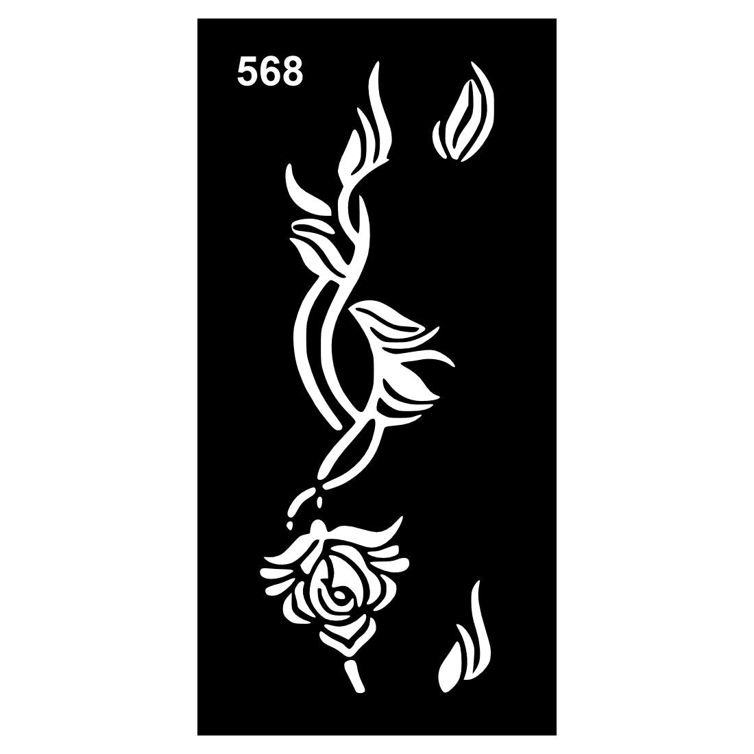 Intricate and Artistic Mehndi Stencil Sheets for At-Home Creativity