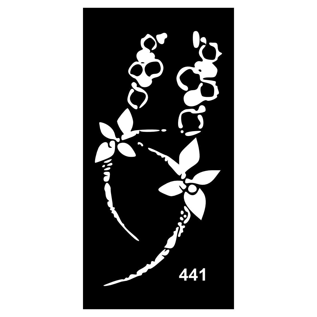 Quick Stick Mehndi Stencil Set for Anytime Use For Kids & Adults Both Sticker