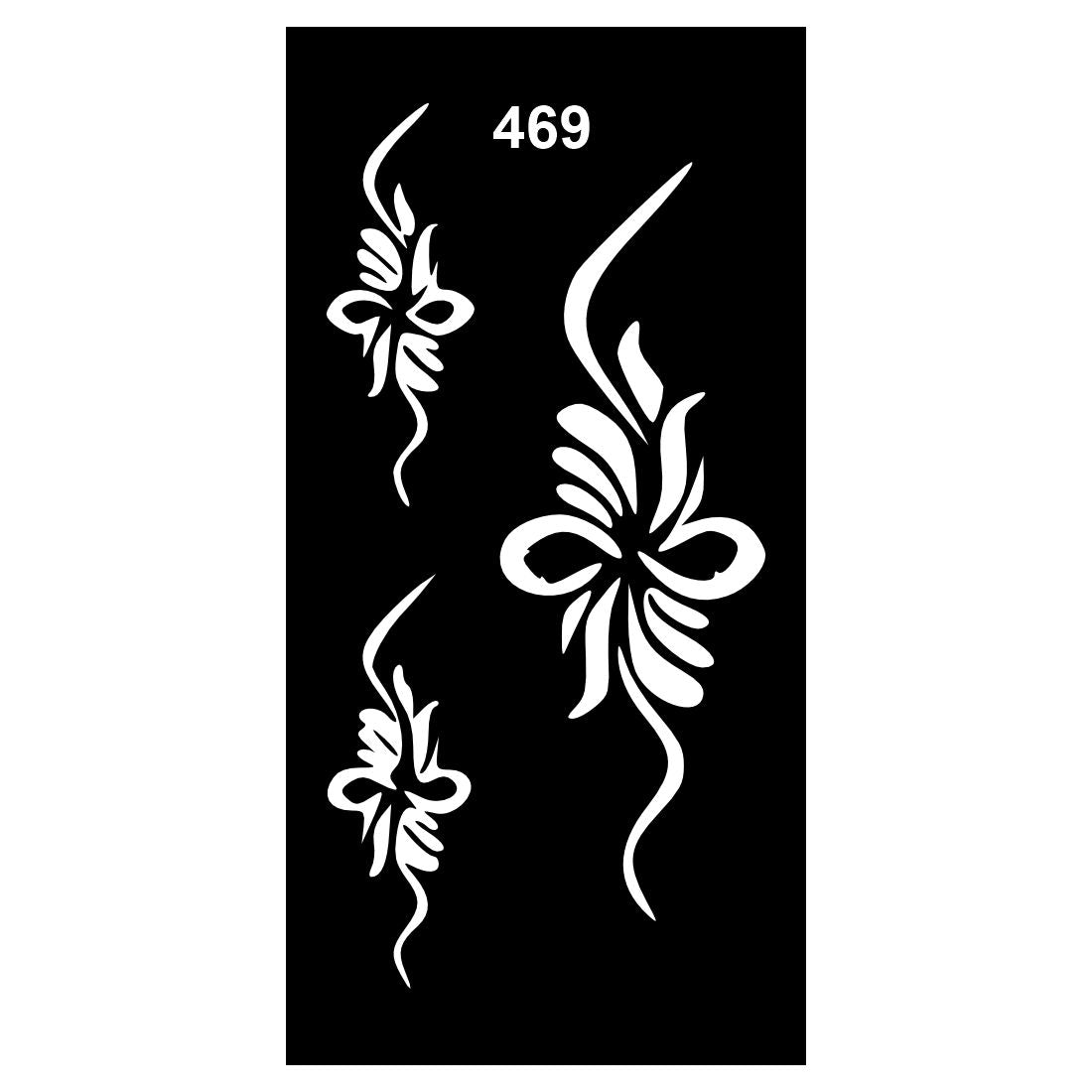 Playful and Cute Mehndi Stencil Stickers for Kids’ Fun For Kids & Adults Both Sticker