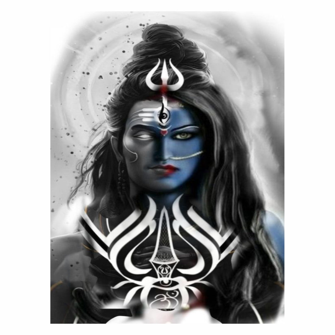 Temporary Tattoowala Shiv with Shakti Tattoo on Hand Waterproof Temporary Body Tattoo