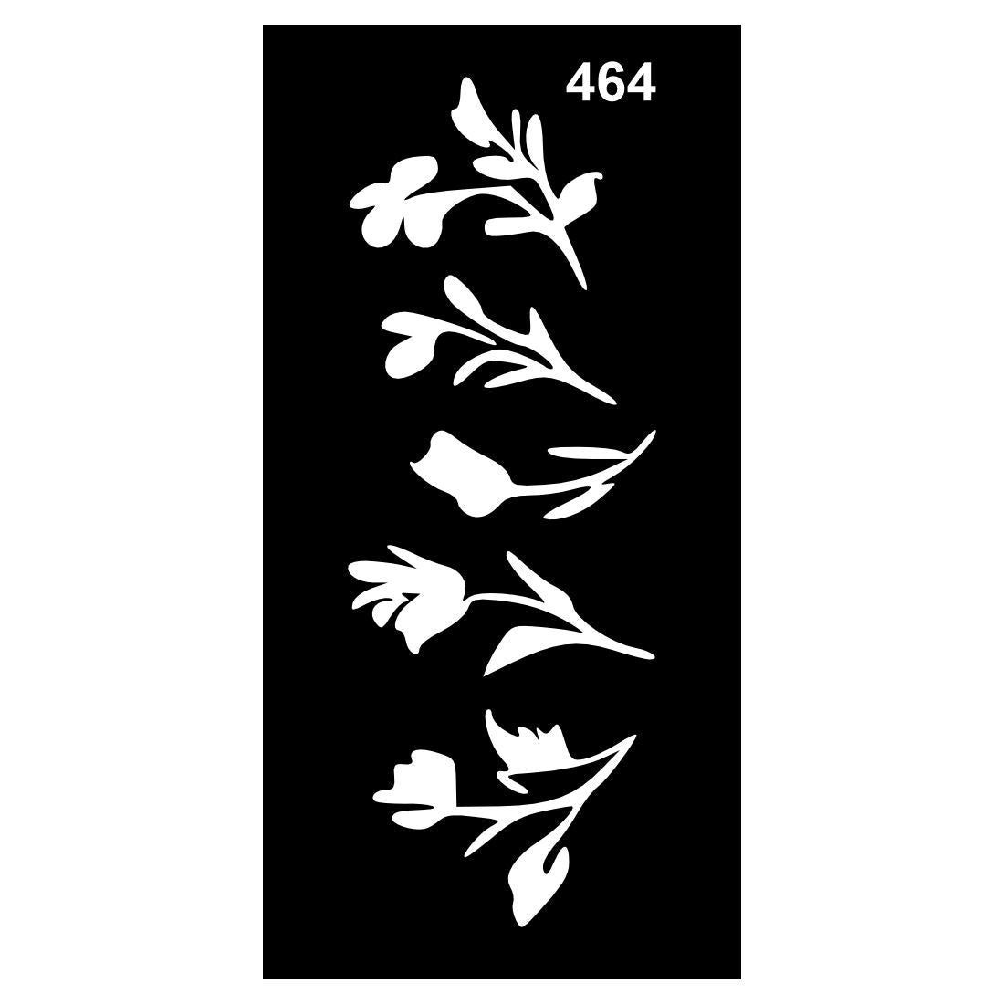 Leaf and Vine Inspired Mehndi Designs for a Natural Look For Kids & Adults Both Sticker