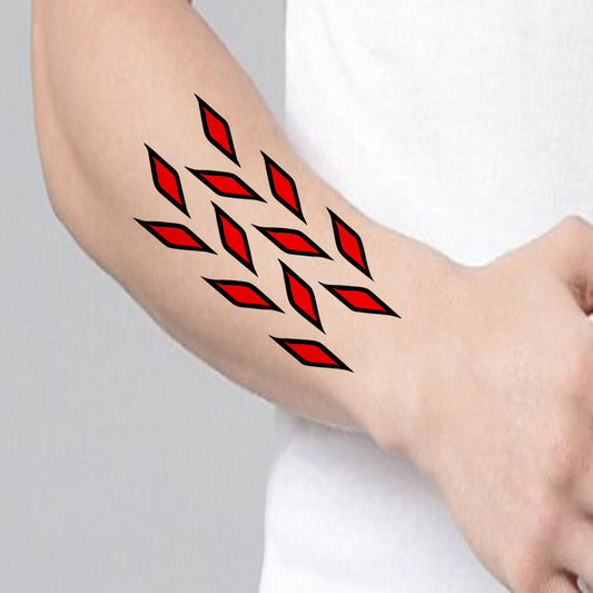 Temporary Tattoowala Red Dot Lymepyle Temporary Tattoo for Men and Women Sticker