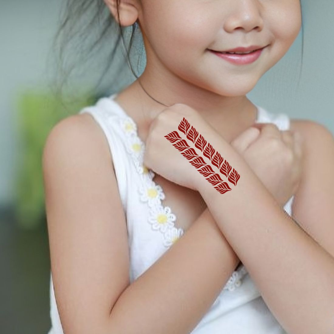 Festive Henna Design Stencils Celebrate with Creative Art Kids can decorate notebooks, drawings, or school projects with Stencil stickers