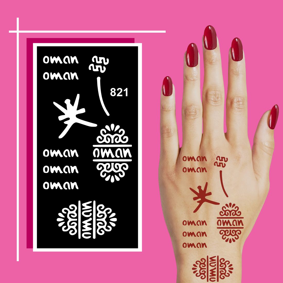 DIY Mehndi Templates for Creative Hand Art Experience