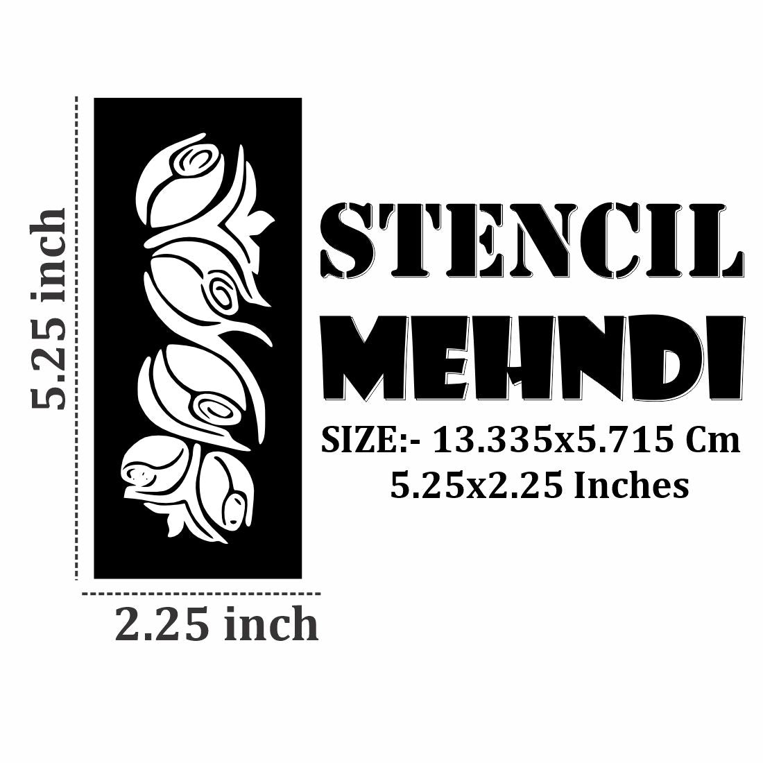 Artistic Henna Stencils Develop Fine Motor Skills|Kids can decorate notebooks, drawings, or school projects with Stencil stickers