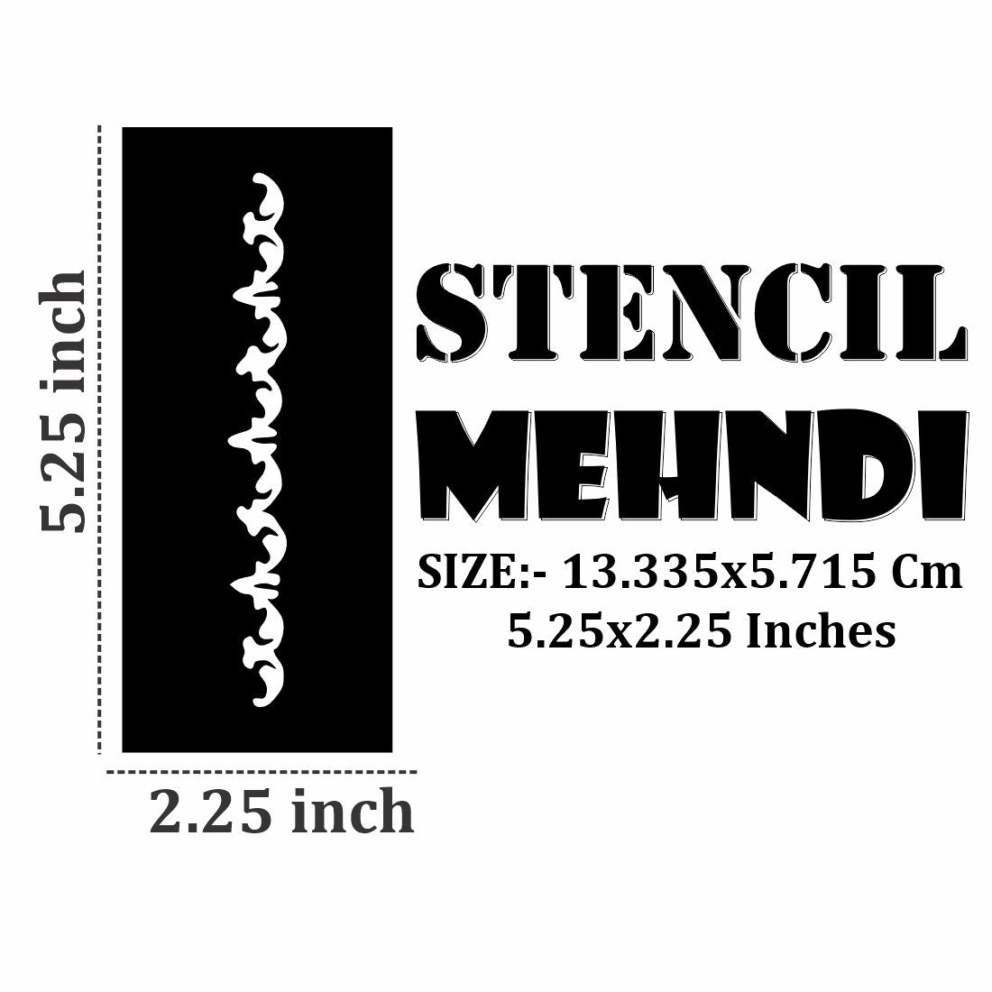Kids' Henna Art Stencils Develop Artistic Skills Kids can decorate notebooks, drawings, or school projects with Stencil stickers