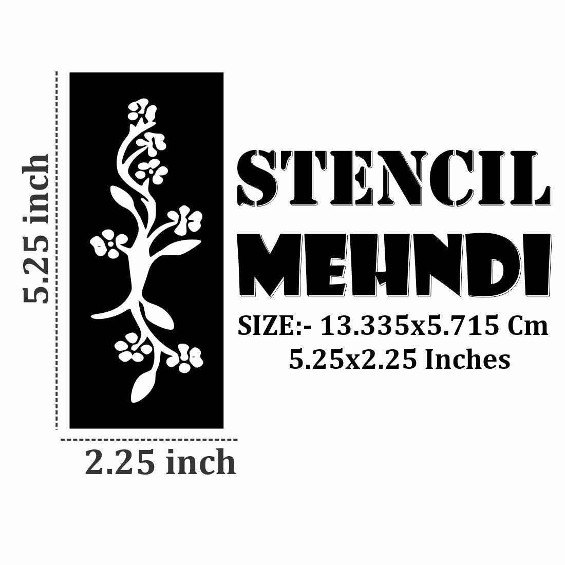 Artistic Mehndi Stencils Encourage Fine Motor Development Kids can decorate notebooks, drawings, or school projects with Stencil stickers