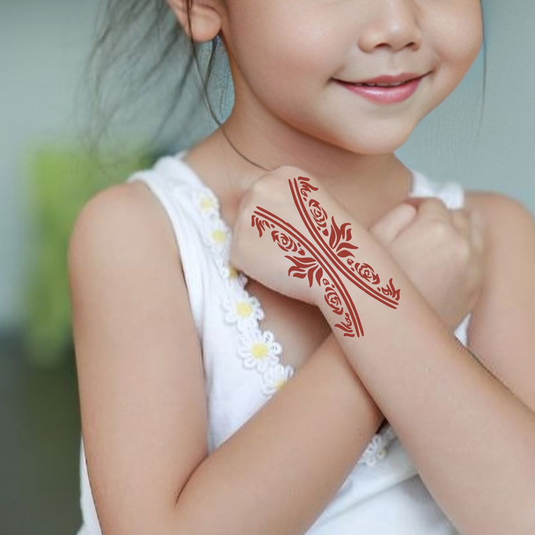 All-in-One Mehndi Stencil Stencil Pack with Large and Small Designs for Everyone