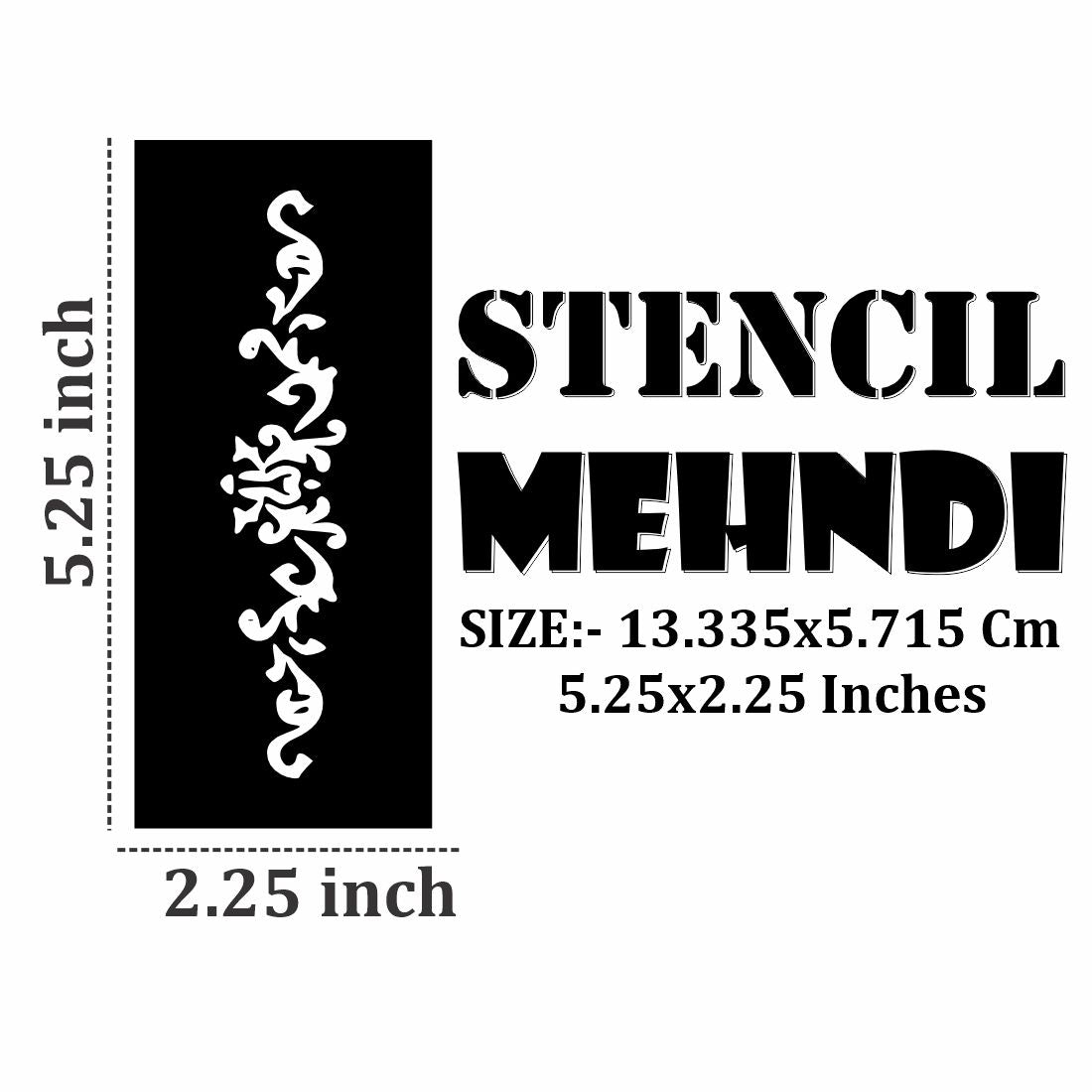 Kids' Festival Henna Stencils Celebrate with Style |Kids can decorate notebooks, drawings, or school projects with Stencil stickers