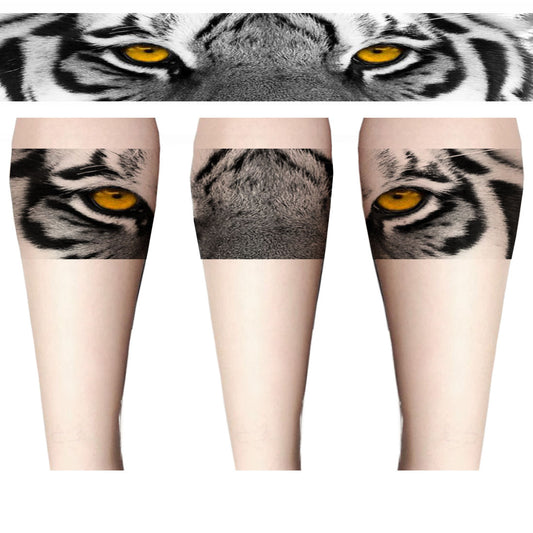 Temporary Tattoowala Real Tiger Eye Hand Band Temporary Tattoo on Hand For Men and Woman Tattoo