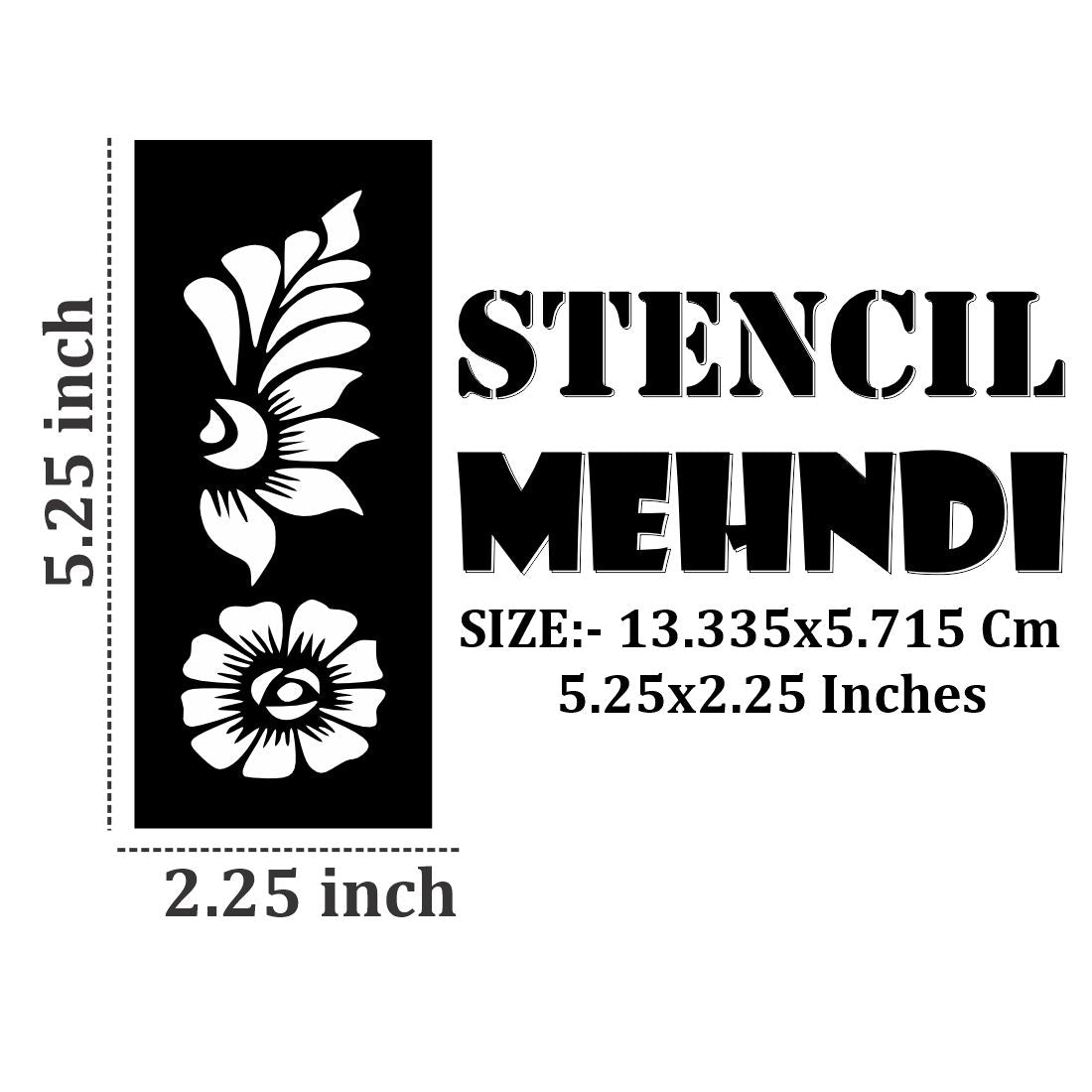Easy Peel Mehndi Art Sticker for Children’s Creative Expression Kids can decorate notebooks, drawings, or school projects with Stencil stickers