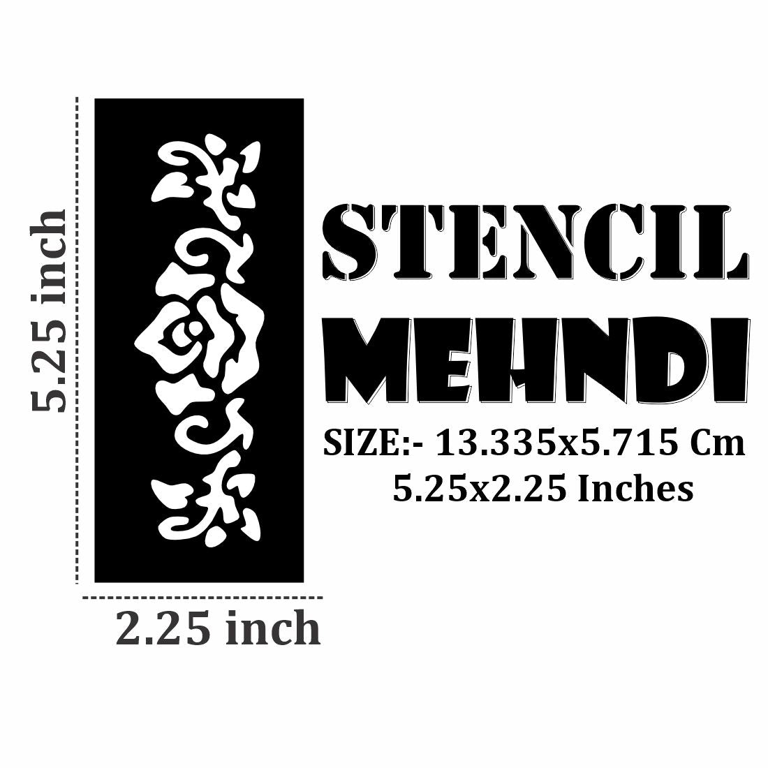 Vibrant Mehndi Stickers Brighten Up Craft Time|Kids can decorate notebooks, drawings, or school projects with Stencil stickers
