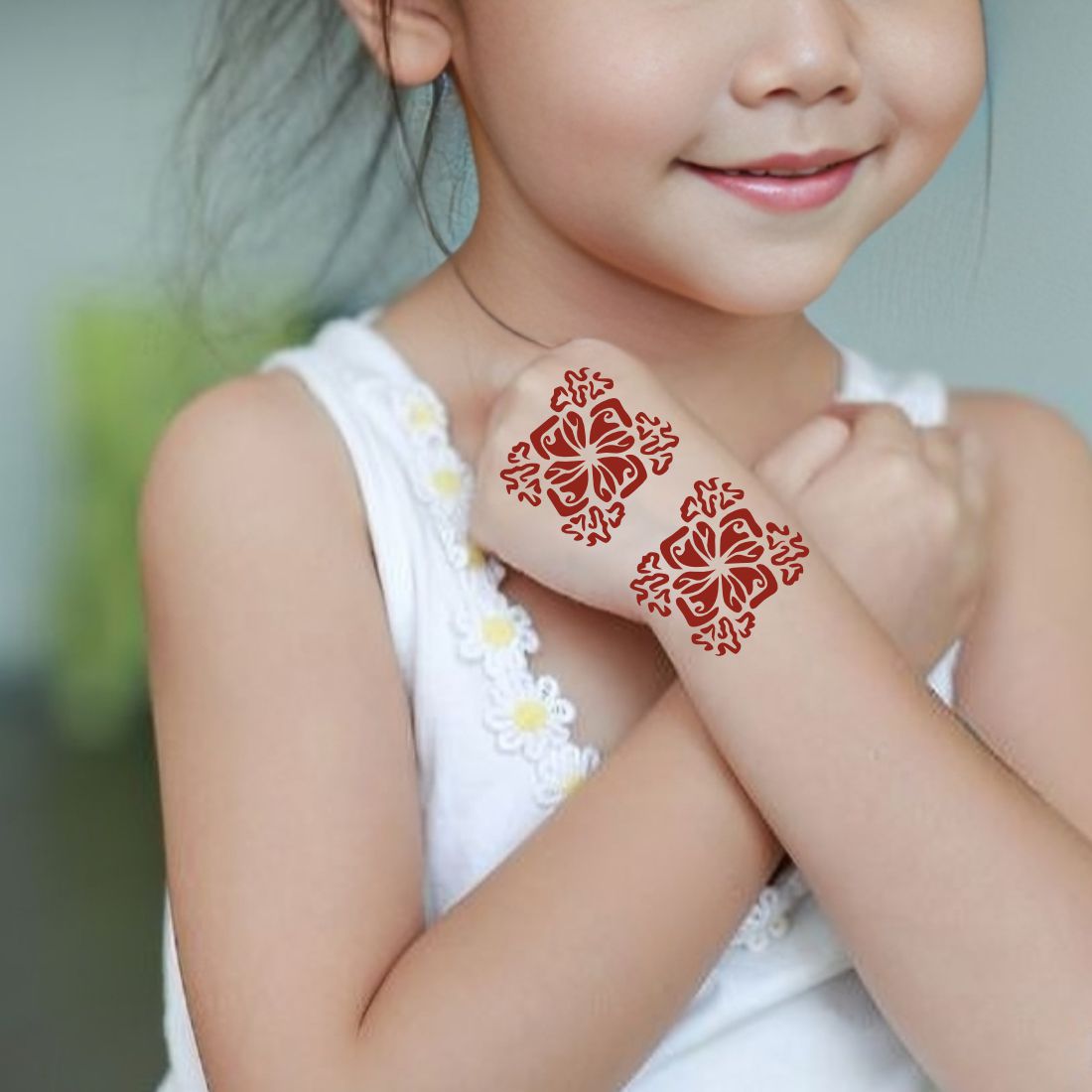 Easy to Apply Mehndi Stencil Sticker Sheets for Beautiful and Artistic Hand Designs