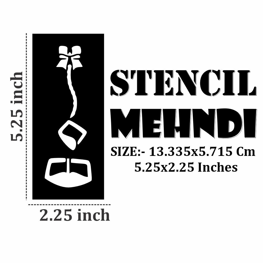 Floral Mehndi Stickers Beautiful Patterns for Little Hands Kids can decorate notebooks, drawings, or school projects with Stencil stickers