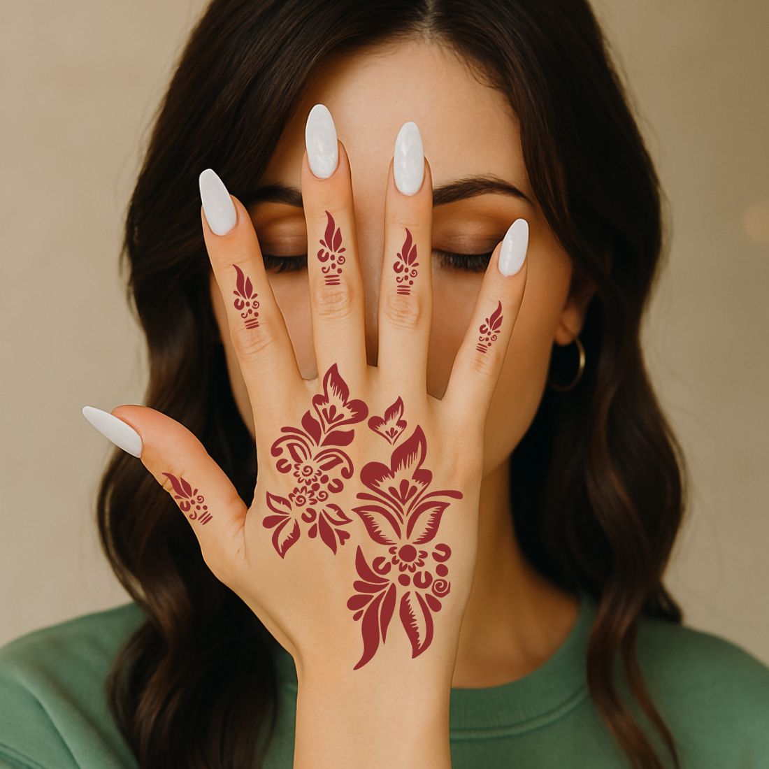 Fresh And Fun Mehndi Art Easy to Apply & Perfect for All Occasions
