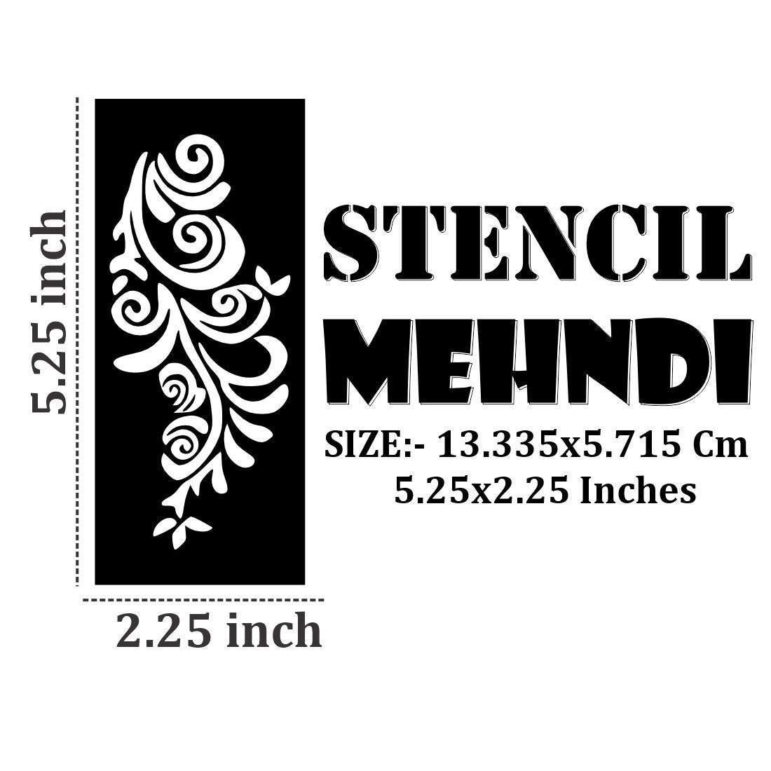 Artistic Henna Stencils Develop Fine Motor Skills|Kids can decorate notebooks, drawings, or school projects with Stencil stickers