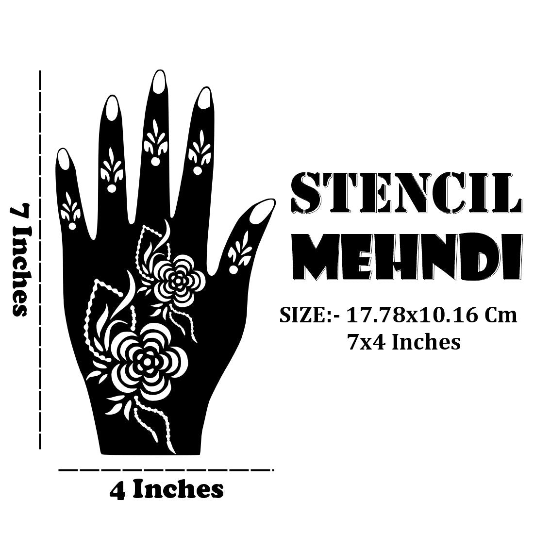 Best Floral Mehndi Template Easy to Apply & Perfect for All Occasions