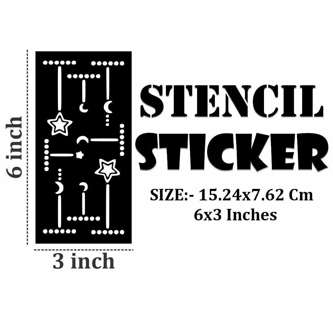 Artistic Mehndi Stencil Sticker Set for Stress-Free, No-Mess Application