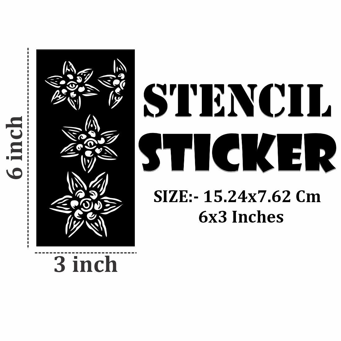 Easy to Apply Mehndi Stencil Sticker Sheets for Beautiful and Artistic Hand Designs