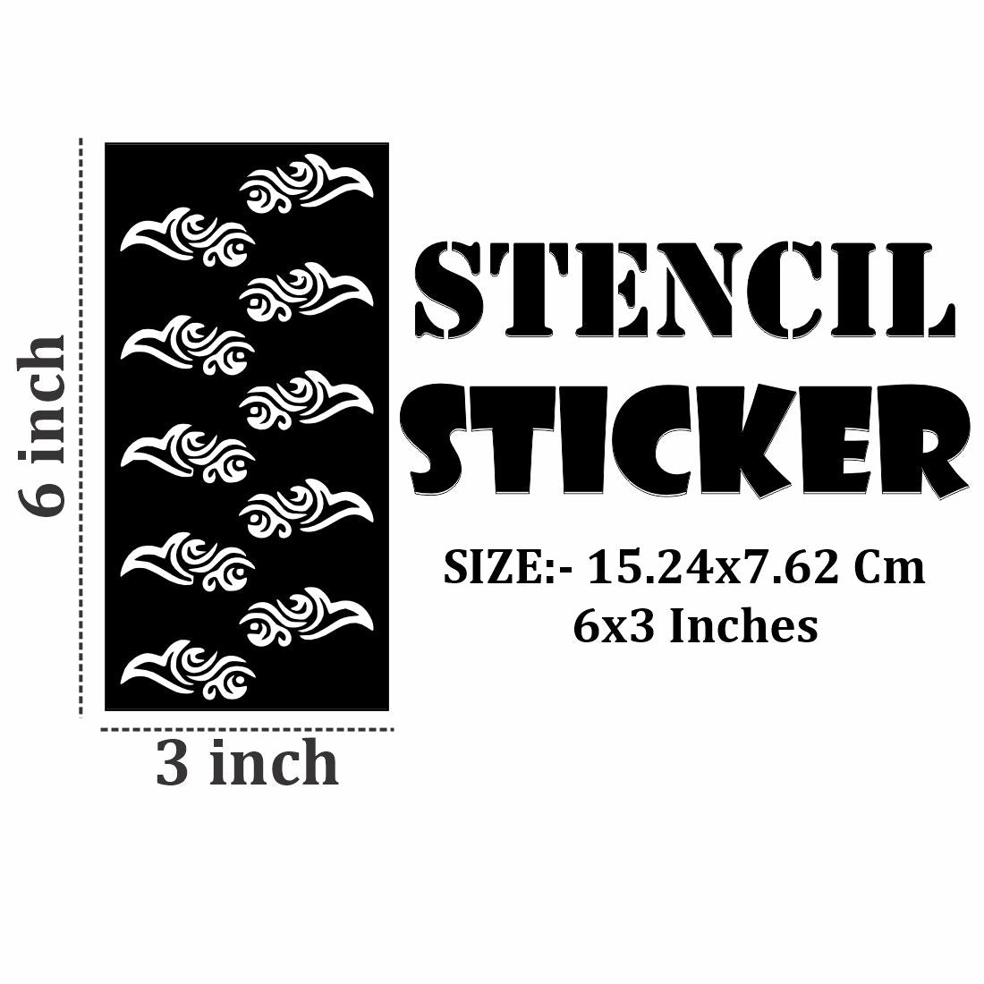 Vibrant Design Mehndi Stencil That Keeps Kids Engaged in Creative Tasks