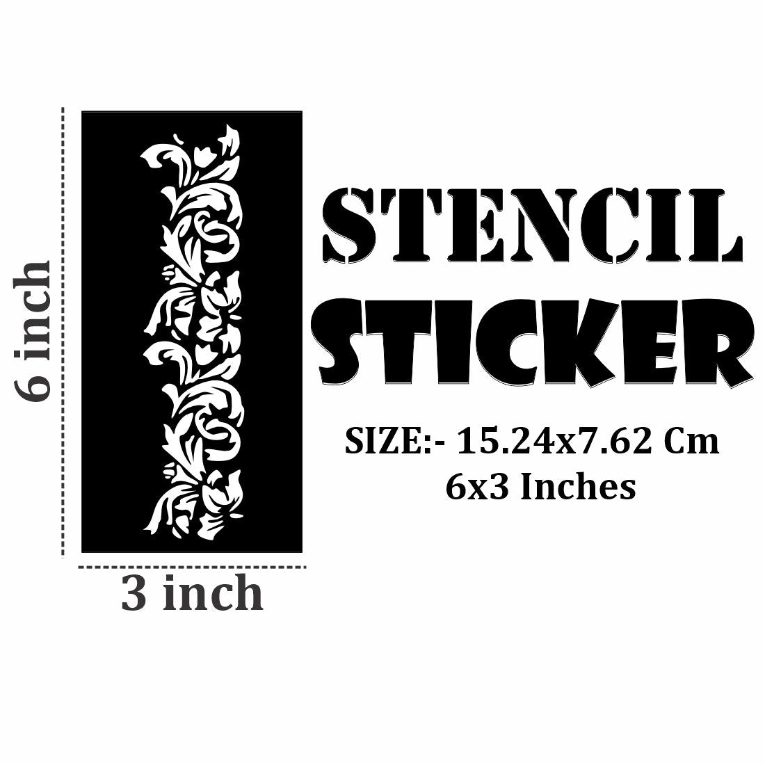 DIY Mehndi Art Sticker Sheets for Beginners For Kids & Adults Both Sticker