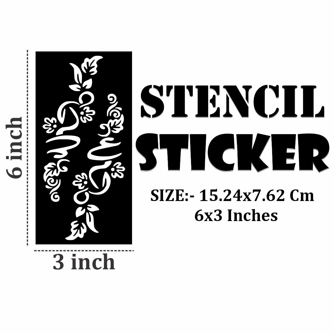 Floral Style Mehndi Stencil Templates for Daily Hand Creativity