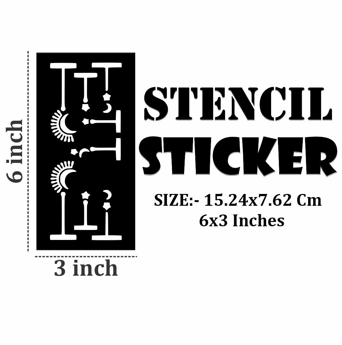 Fun Mehndi Stencil Art Kit for Creative Family Activities and Weekend Crafts