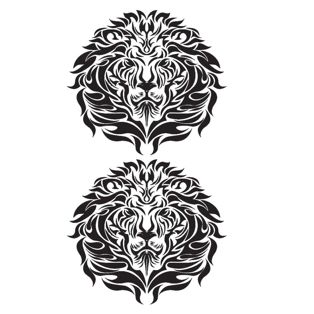 Temporary Tattoowala Angry Tiger Tattoo Men and Women Temporary Body Tattoo - Temporarytattoowala