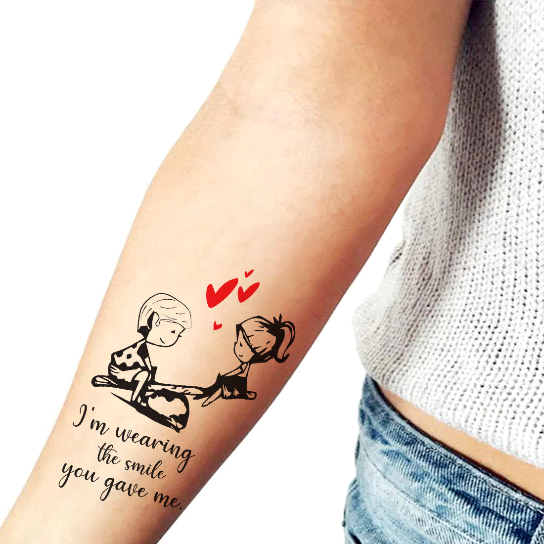 You Are My Person Tattoo: Forever Loved