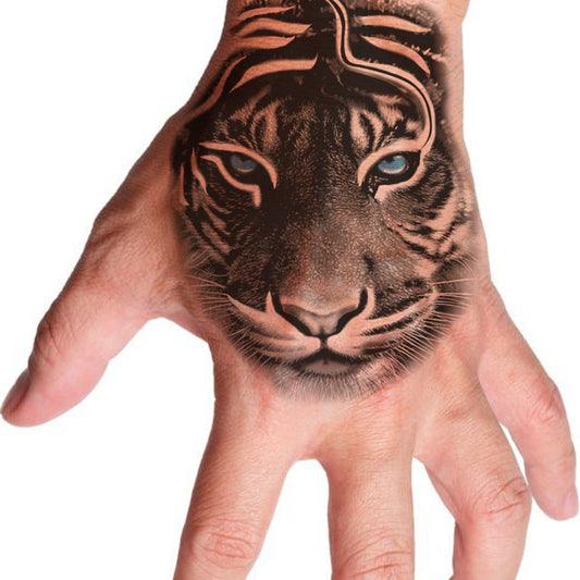 Real Tiger Design Temporary Tattoo Waterproof For Male and Female Temporary Body Tattoo