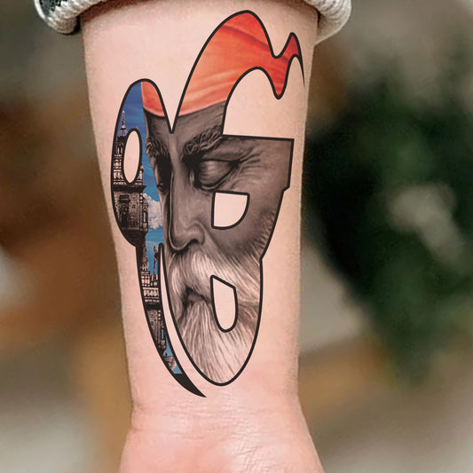 Gurunanak Waheguru  New Temporary Tattoo Waterproof For Boys and Girls Temporary Body Tattoo