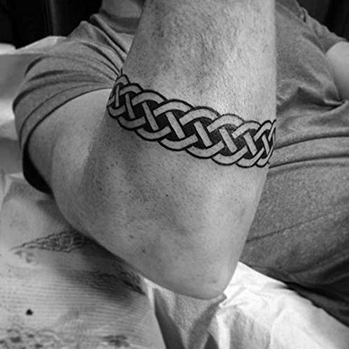 Celtic knot Hand band Tattoo Men and Women Waterproof Temporary Body Tattoo