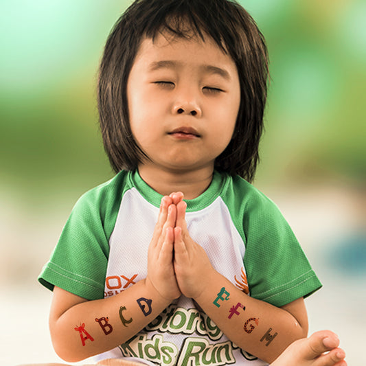 A To Z Alphabet Tattoo Education For Kids Waterproof For Boys and Girls Temporary Body Tattoo