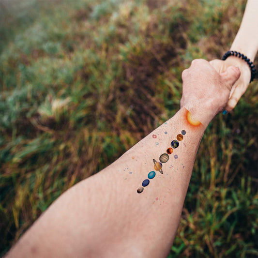 Temporary Tattoowala Universe Tattoo Design Men Women Waterproof Temporary Body Tattoo