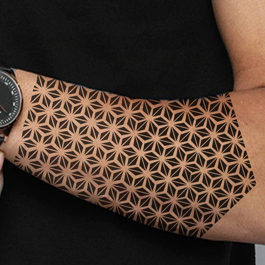 Feernando Design Full hand band Temporary Tattoo