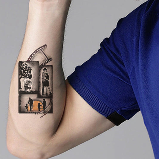 My Memories Design Temporary Tattoo Waterproof For Male and Female Temporary Body Tattoo