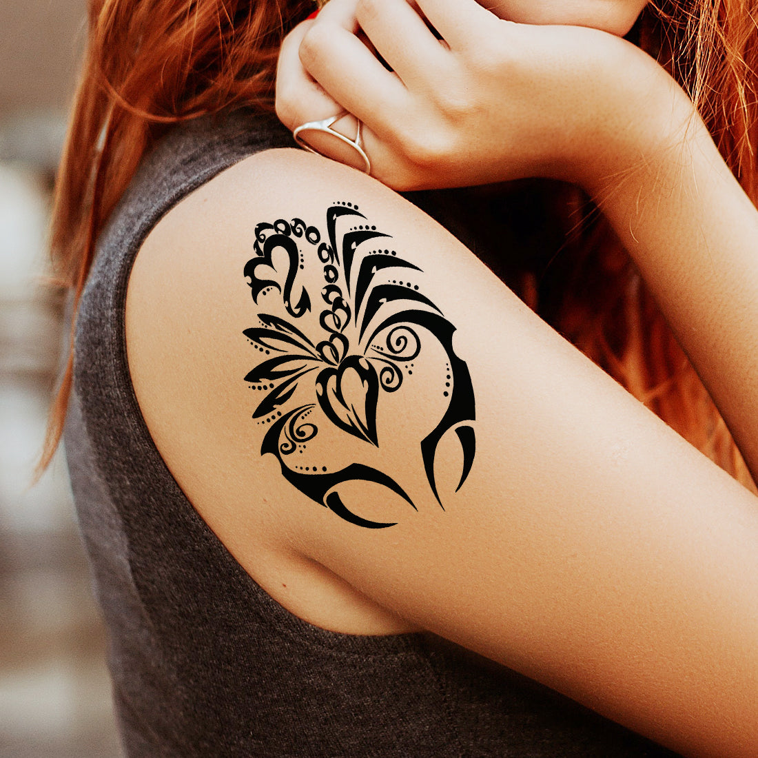 Diamond with Heart Tattoo Waterproof Boys and Girls Temporary Body