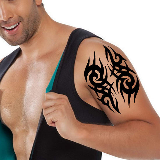 Tribal Tattoos Waterproof Male and Female Temporary Body Tattoo - Temporarytattoowala