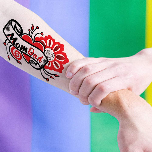 Temporary Tattoowala Mom Dad with Family Tattoo Temporary Body Waterproof Boy and Girl Tattoo - Temporarytattoowala