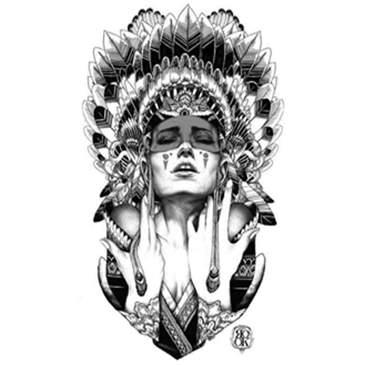 Girls Dragon Tattoo Waterproof Boys and Girls Temporary Body Tattoo - Temporarytattoowala