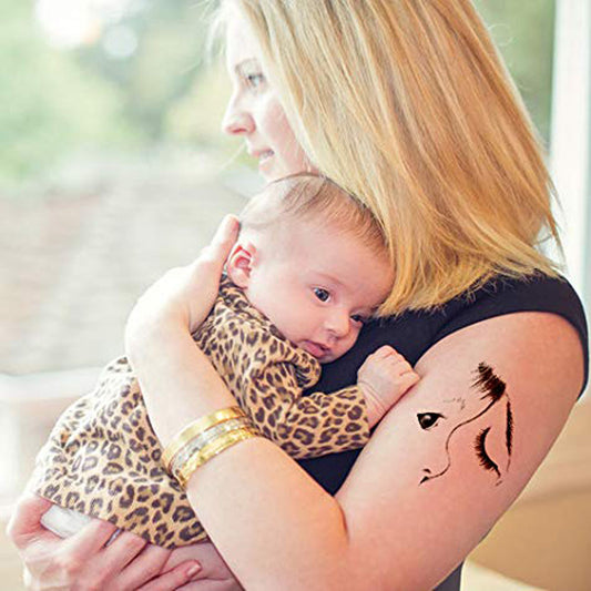 Baby Maa Its Love Tattoo Male and Female Temporary Body Tattoo - Temporarytattoowala