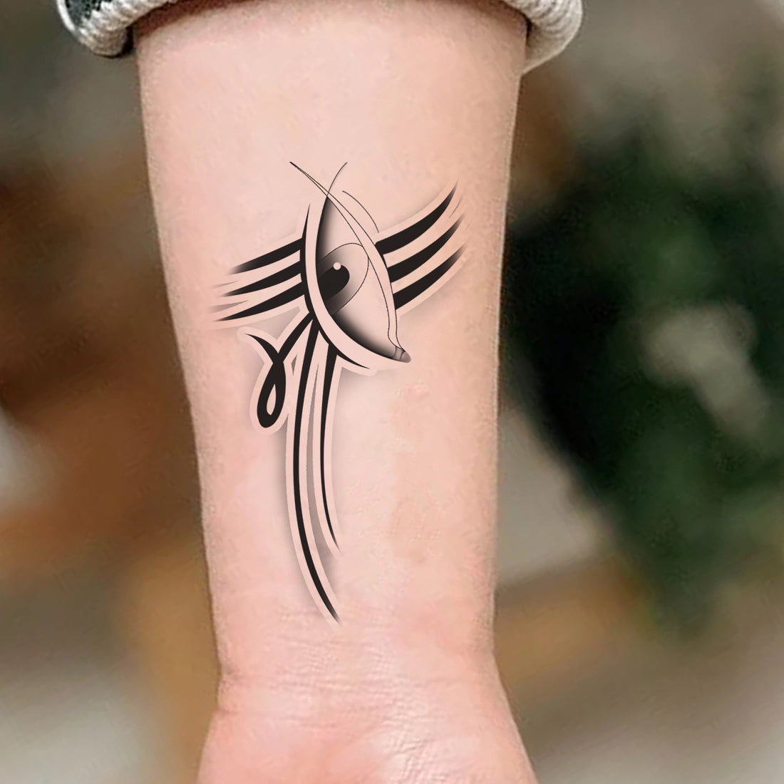 My Body Under A Devil New Temporary Tattoo Waterproof For Male and Female Temporary Body Tattoo