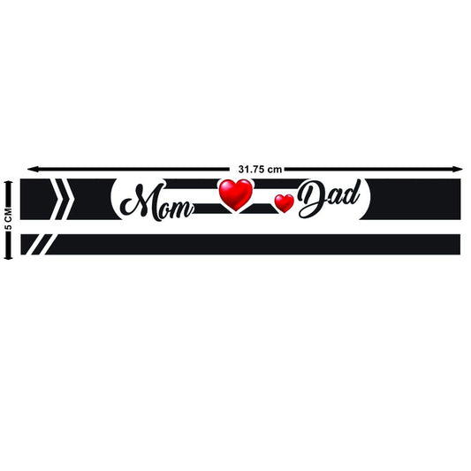 Temporary Tattoowala Mom Dad Hand Band Tattoo Men and Women Waterproof Temporary Body Tattoo