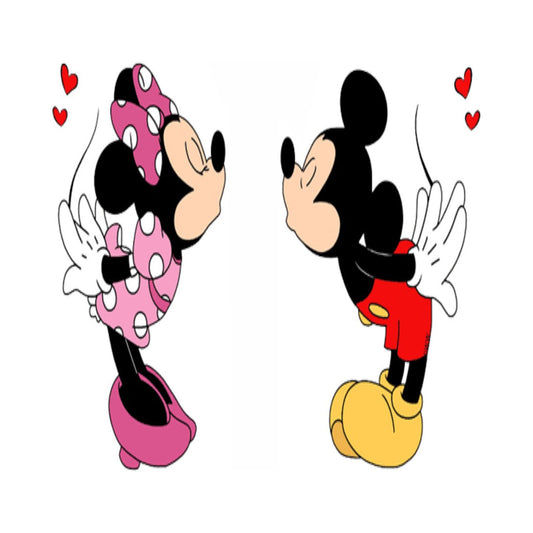 Mickey and Minnie Mouse Tattoo Waterproof For Men and Women Temporary Body Tattoo - Temporarytattoowala