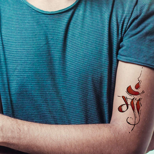 Temporary Tattoowala Maa Tattoo Men Women Waterproof Temporary Body Tattoo