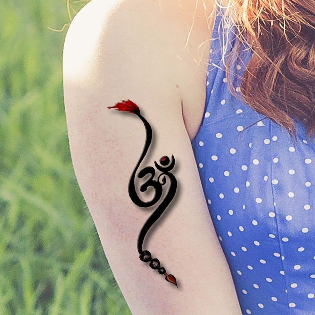 Om Tattoo For Gods Boys and Girls Waterproof Temporary Body Tattoo