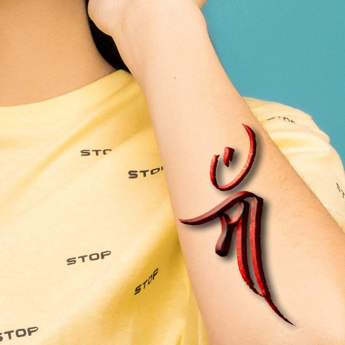 Maa Tattoo Waterproof Men and Women Temporary Body Tattoo