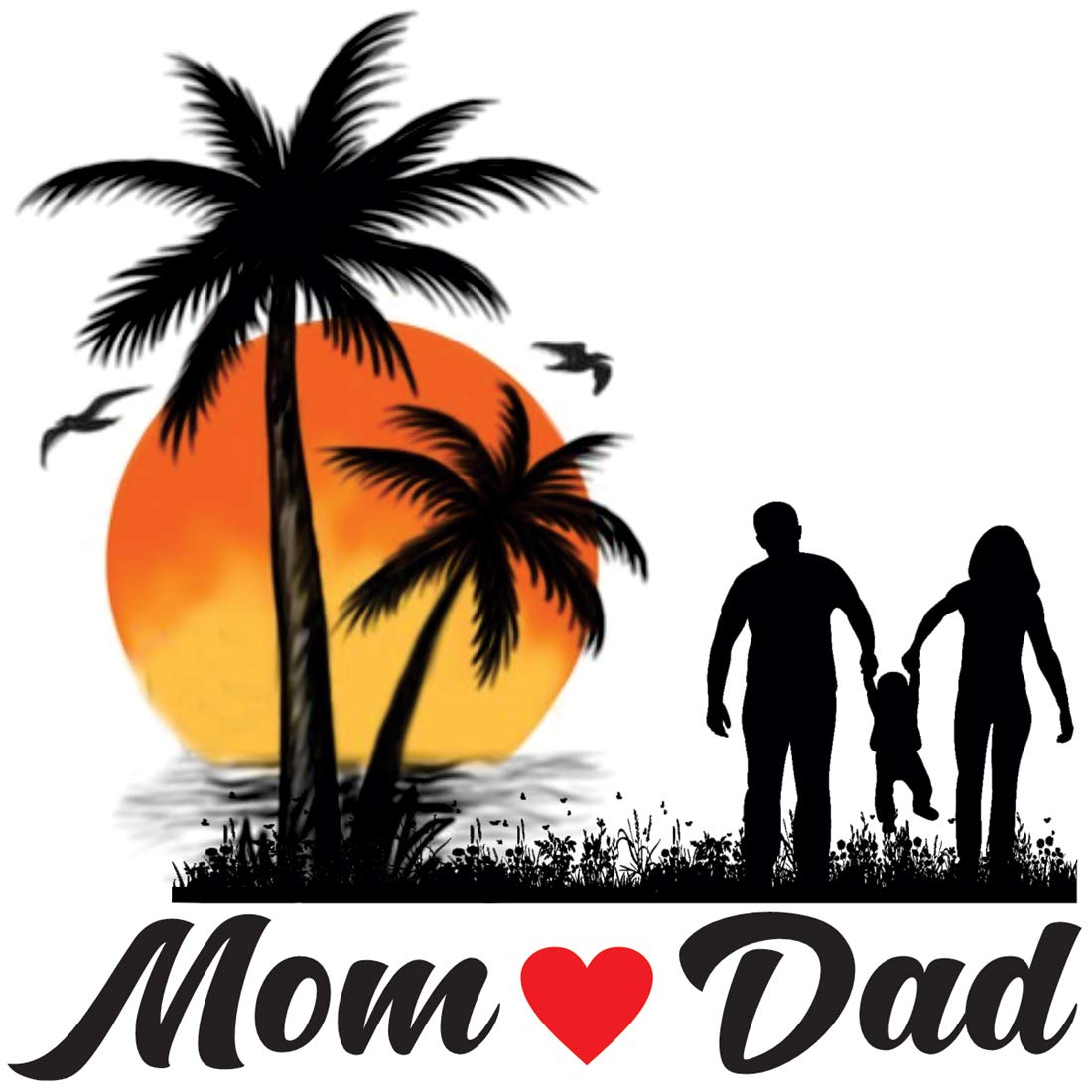 Temporary Tattoowala Mom Dad Baby Tattoo Waterproof Male and Female Temporary Body Tattoo