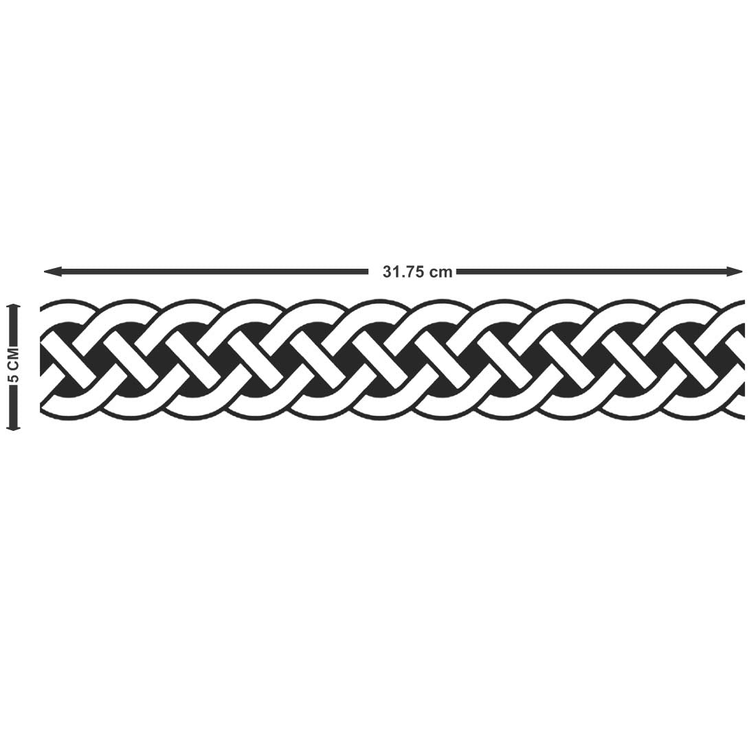 Celtic knot Hand band Tattoo Men and Women Waterproof Temporary Body Tattoo