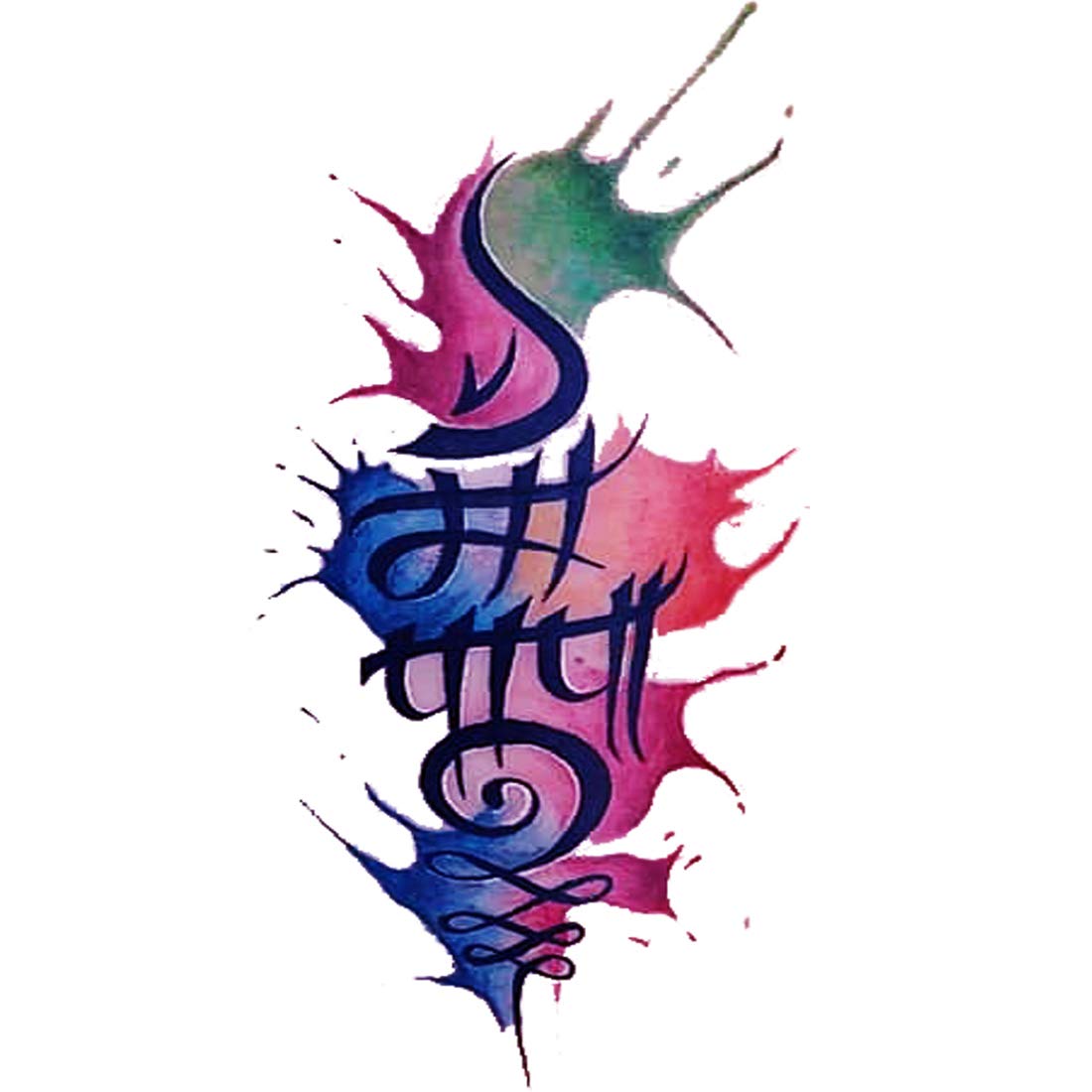 Temporary Tattoowala Maa Papa Tattoo Men and Women Waterproof Temporary Body Tattoo